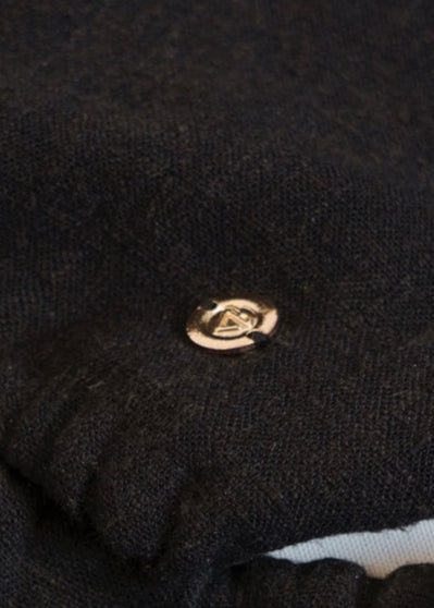 LINEN TOP BLACK