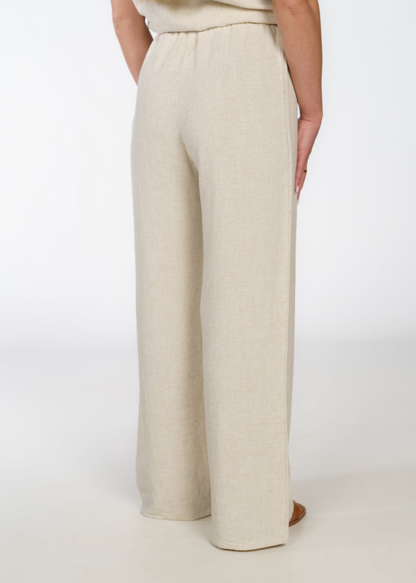 LINEN PANTS BEIGE