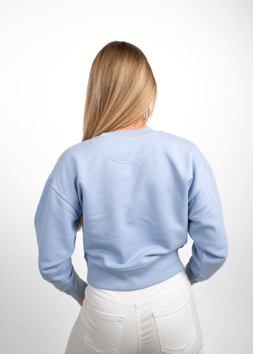 Cropped Sweatshirt. Back side