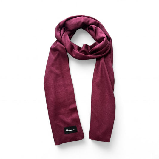 ESTEL SCARF - BURGUNDY