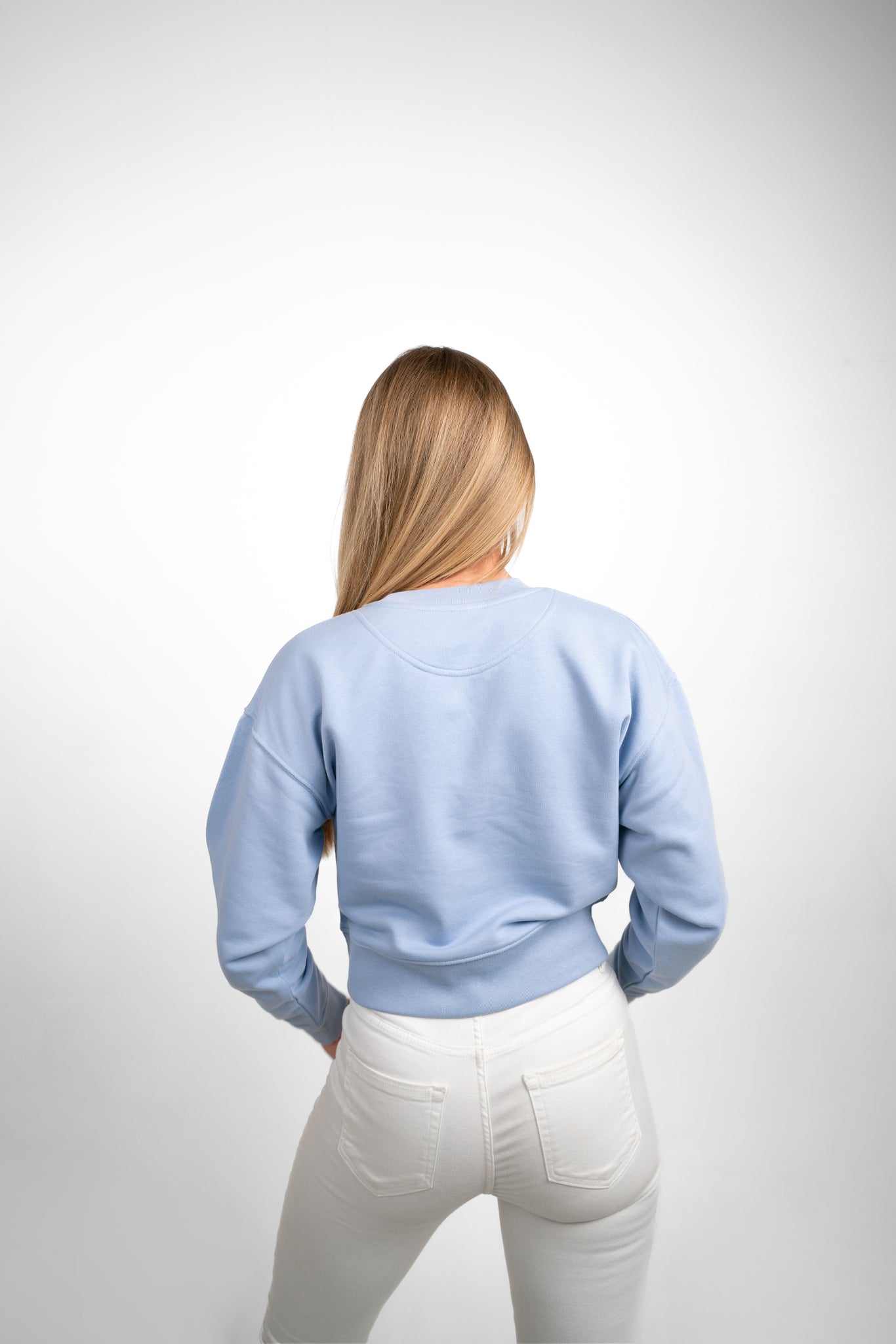 Cropped Sweatshirt. Back side